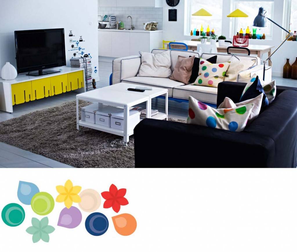 Ikea siguiendo las tendencias coloristas de la primavera-verano de 2013