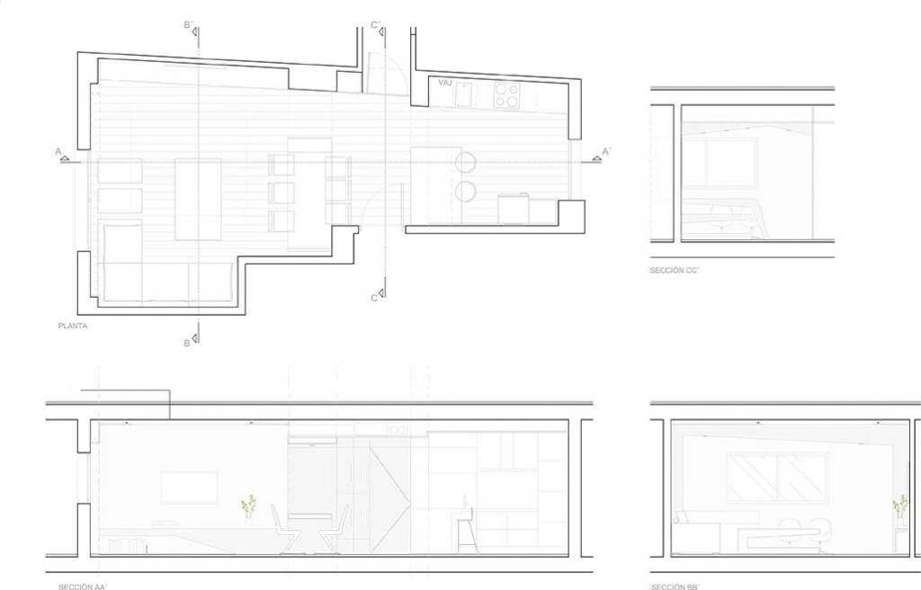 planta DINAV arquitectura