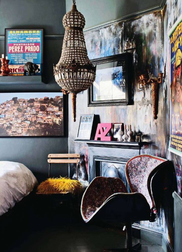Interior diseñado por  Abigail Ahern