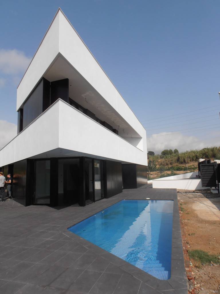 Ideas de Casas: Exterior,Piscina, estilo Moderno diseñado por Dosgeuvearquitectura s.l.p. - Arquitecto