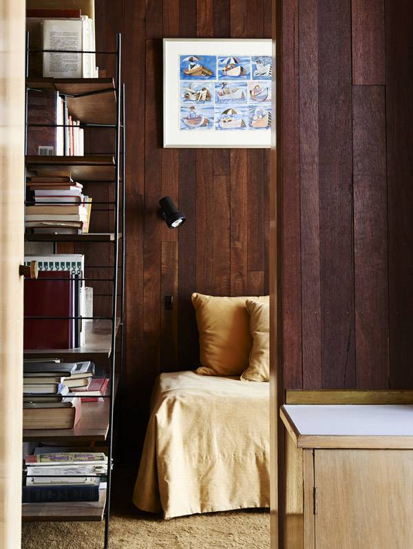 Dormitorio infantil en el pabellón dedicado. thedesignfiles.net