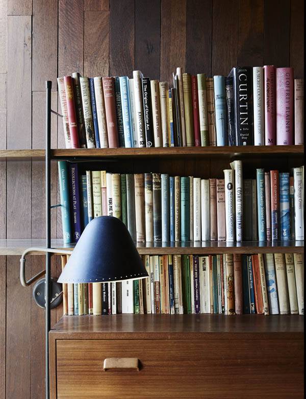 Detalle de librería infantil, muy parecida a la librería String. thedesignfiles.net