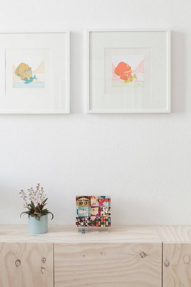 Detalles de la decoración en la vivienda.