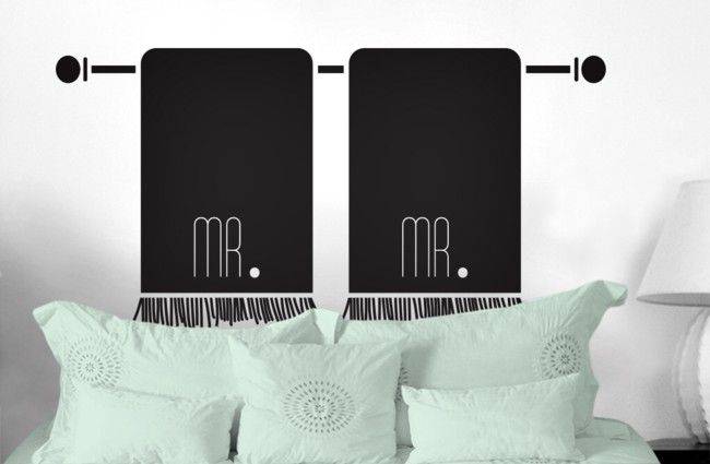 decoración cama
