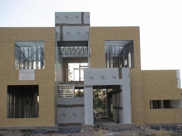 arquitectos estructura casa de madera y nuevos materiales