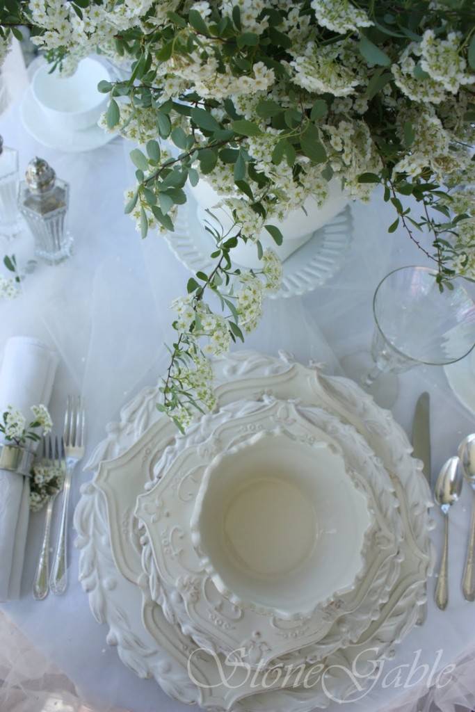 decorar el interior de la mesa