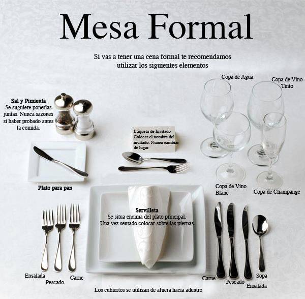 decorar la mesa con estilo