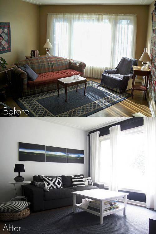 vivir en una vivienda decorada