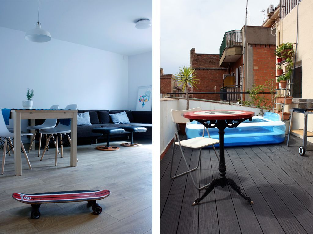 Reforma, rehabilitación, construcción, obra, Barcelona, materiales, madera, terraza, vivienda, construir vivienda, hogar, decoración, interiorismo, diseño de interiores, obra nueva, reforma integral, arquitectura
