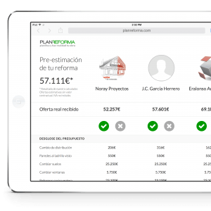comparador online presupuestos obras comparador