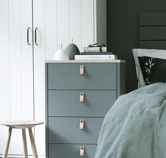 azul y verde para decorar la cama, planreforma decoración de hogar