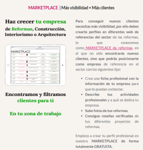 MARKETPLACE | Más visibilidad = Más clientes