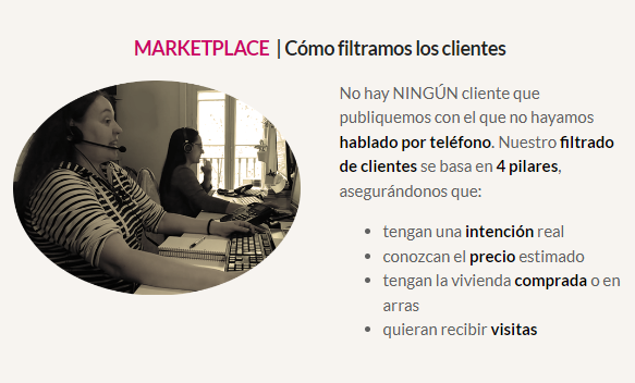 MARKETPLACE  | Cómo filtramos los clientes