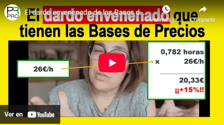 El dardo envenenado de las Bases de Precios de mano de obra que no quieren que sepas