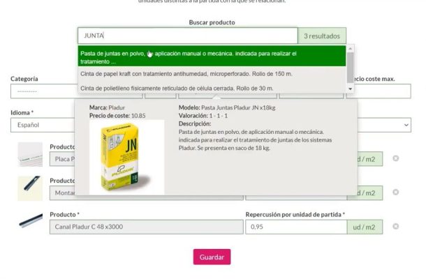 Generador de pladur