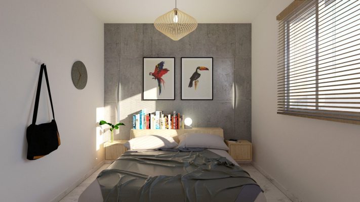 Hacer una habitacion más corta. Foto: POA Estudio