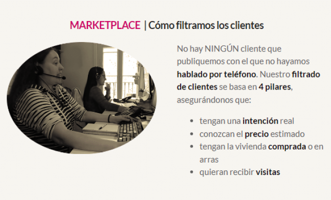 MARKETPLACE  | Cómo filtramos los clientes