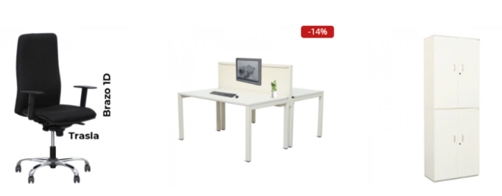 muebles de oficina de segunda mano