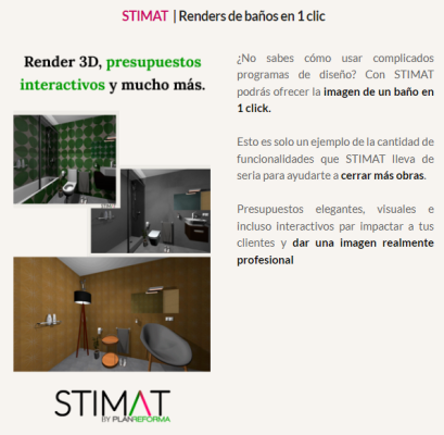 STIMAT - renders en 1 clic