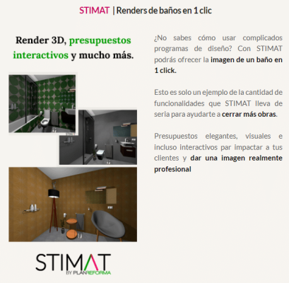 STIMAT - renders en 1 clic